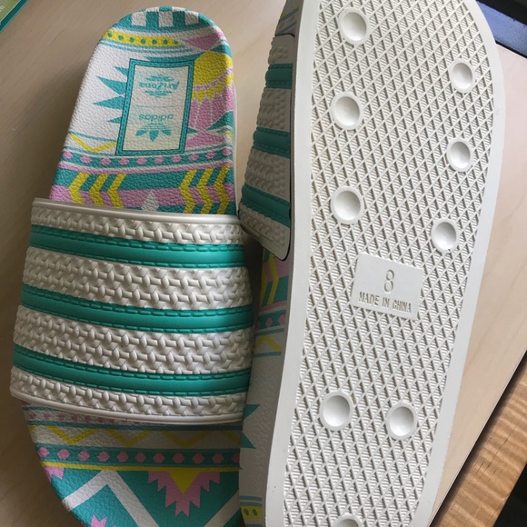 Adidas x AriZona Iced Tea Adilette slides - Picture 4 of 8